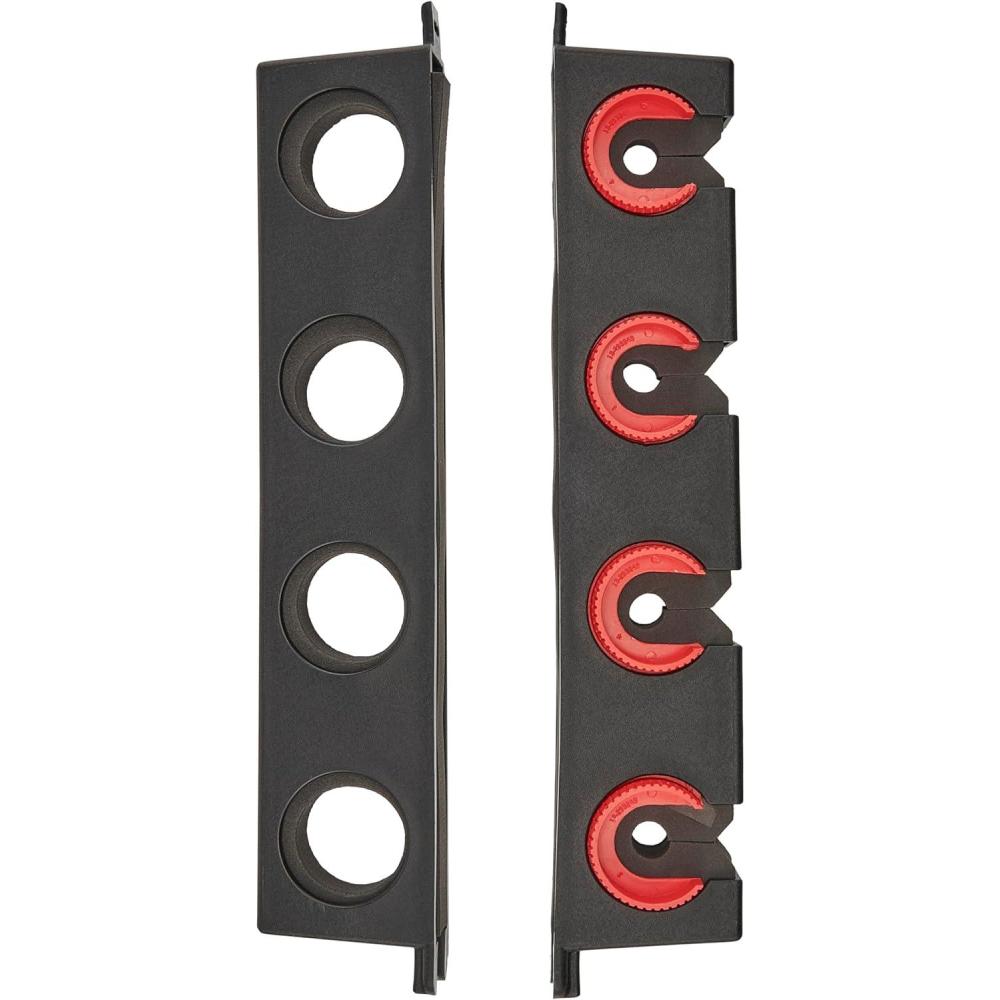 image:imageBerkley Horizontal 4 Fishing Rod Rack BlackTwist Lock Utility 4 Rod Rack