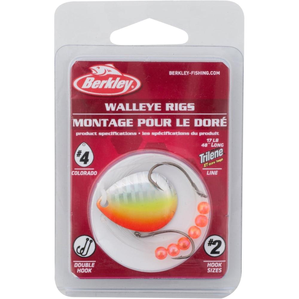 image:imageBerkley Walleye Mono Rigs ColoradoOrange Chartreuse