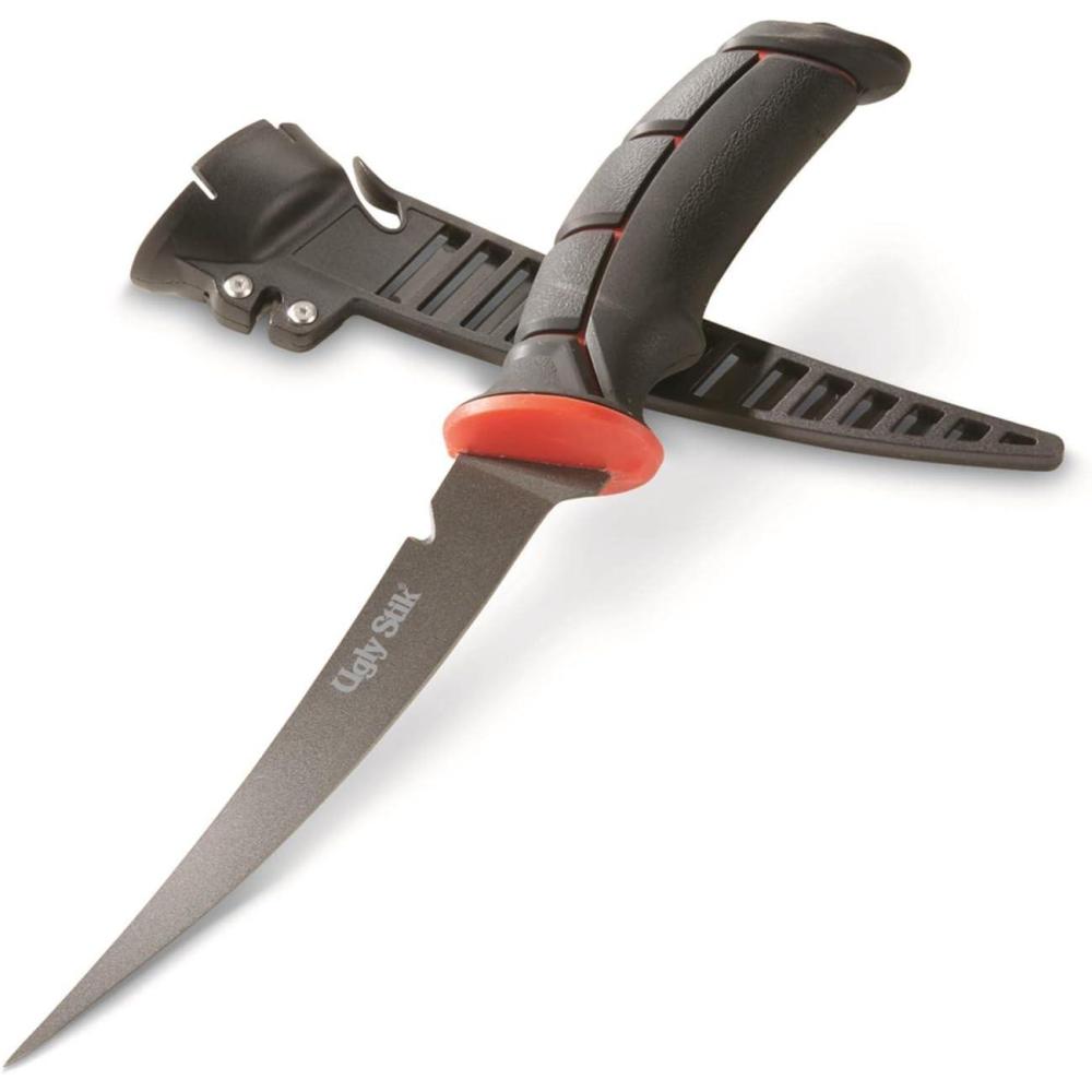 image:imageUgly Stik Fishing Tools 7in Tappered Knife Black