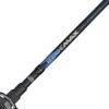 Abu Garcia Blue Max Low Profile Baitcast Reel and Fishing Rod Combo, 7′