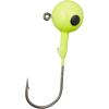 Berkley Essentials Round Ball Fishing Jigs(Chartreuse)