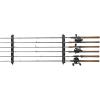 Berkley Horizontal 4 Fishing Rod Rack, Black(Horizontal 6 Rod Rack (New Model))