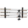 Berkley Horizontal 4 Fishing Rod Rack, Black(Wall/Ceiling 5 Rod Or Combo)