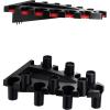 Berkley Horizontal 4 Fishing Rod Rack, Black(13 Rod Or Combo Space Saver)