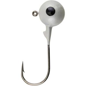 Berkley Essentials Round Ball Fishing Jigs(White)
