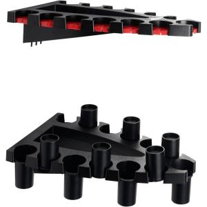 Berkley Horizontal 4 Fishing Rod Rack, Black(13 Rod Or Combo Space Saver)