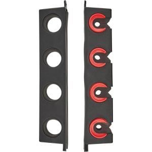 Berkley Horizontal 4 Fishing Rod Rack, Black(Twist Lock Utility 4 Rod Rack)