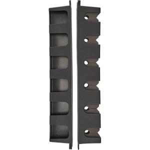 Berkley Horizontal 4 Fishing Rod Rack, Black(Wall/Ceiling 5 Rod Or Combo)