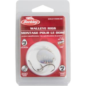 Berkley Walleye Mono Rigs – Colorado(Whiteout)