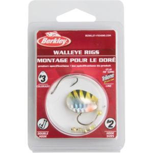 Berkley Walleye Mono Rigs – Colorado(Yellow Perch)