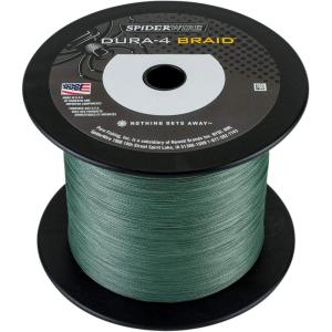 Spiderwire DURA-4 Braid Fishing Line(Moss Green)