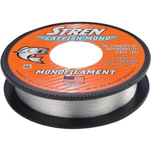 Stren Catfish Monofilament Fishing Line(Clear/Blue Fluorescent)