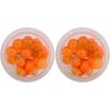 Power Clear Eggs Floating, Clear Green Purple-Pink/Garlic, 5 oz Small Jar- 1(Clear Green-Fl. Orange/Garlic)