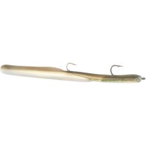 BerKley PowerBait Eel Saltwater Fishing Soft Bait, Greeny, 8in