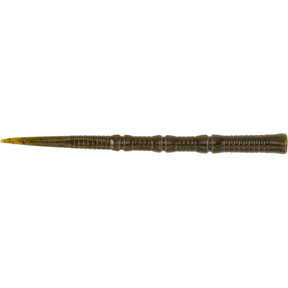 image:imageBerkley Flute Worm Fishing Soft Plastic Lure 47 Inch 1 PieceGreen Pumpkin