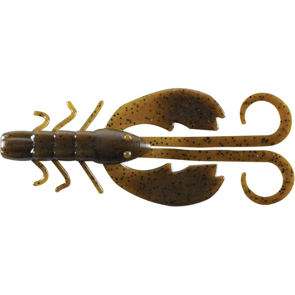 image:imageBerkley PowerBait Crazy Legs Chigger Craw Soft Plastic Lure 8 Pack Bass FishingGreen Pumpkin