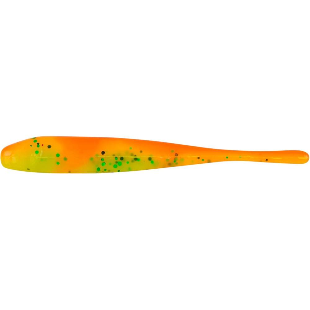 image:imageBerkley PowerBait Pro Twitchtail Minnow Fishing Bait Chartreuse Black FleckOrange 3in  8cm Irresistible Scent amp Flavor Realistic Profile Ideal for Bass Walleye Trout and More