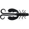Berkley PowerBait Crazy Legs Chigger Craw Soft Plastic Lure, 8 Pack, Bass Fishing(Black Blue Fleck)