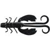 Berkley PowerBait Crazy Legs Chigger Craw Soft Plastic Lure, 8 Pack, Bass Fishing(Black Blue Fleck)