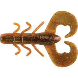 Berkley PowerBait Chigger Bug Fishing Soft Bait(Watermelon Copper/Orange w/Red)