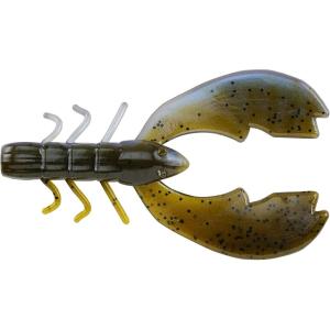 Berkley PowerBait Crazy Legs Chigger Craw Soft Plastic Lure, 8 Pack, Bass Fishing(Blue Craw)