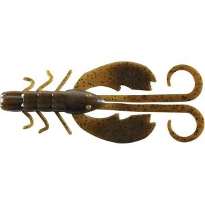 Berkley PowerBait Crazy Legs Chigger Craw Soft Plastic Lure, 8 Pack, Bass Fishing(Green Pumpkin)