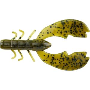 Berkley PowerBait Crazy Legs Chigger Craw Soft Plastic Lure, 8 Pack, Bass Fishing(Summer Craw)