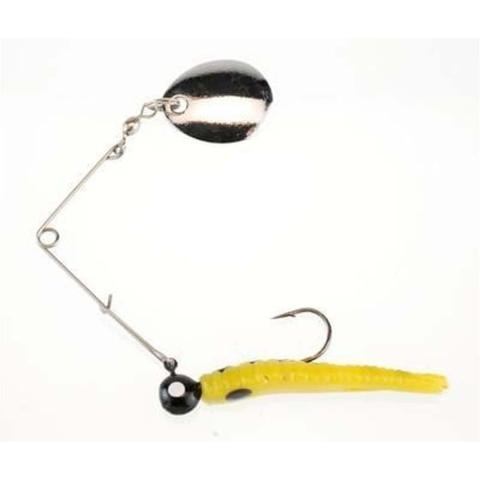 image:imageBerkley Johnson Beetle Spin Nickel BladeYellowBlack