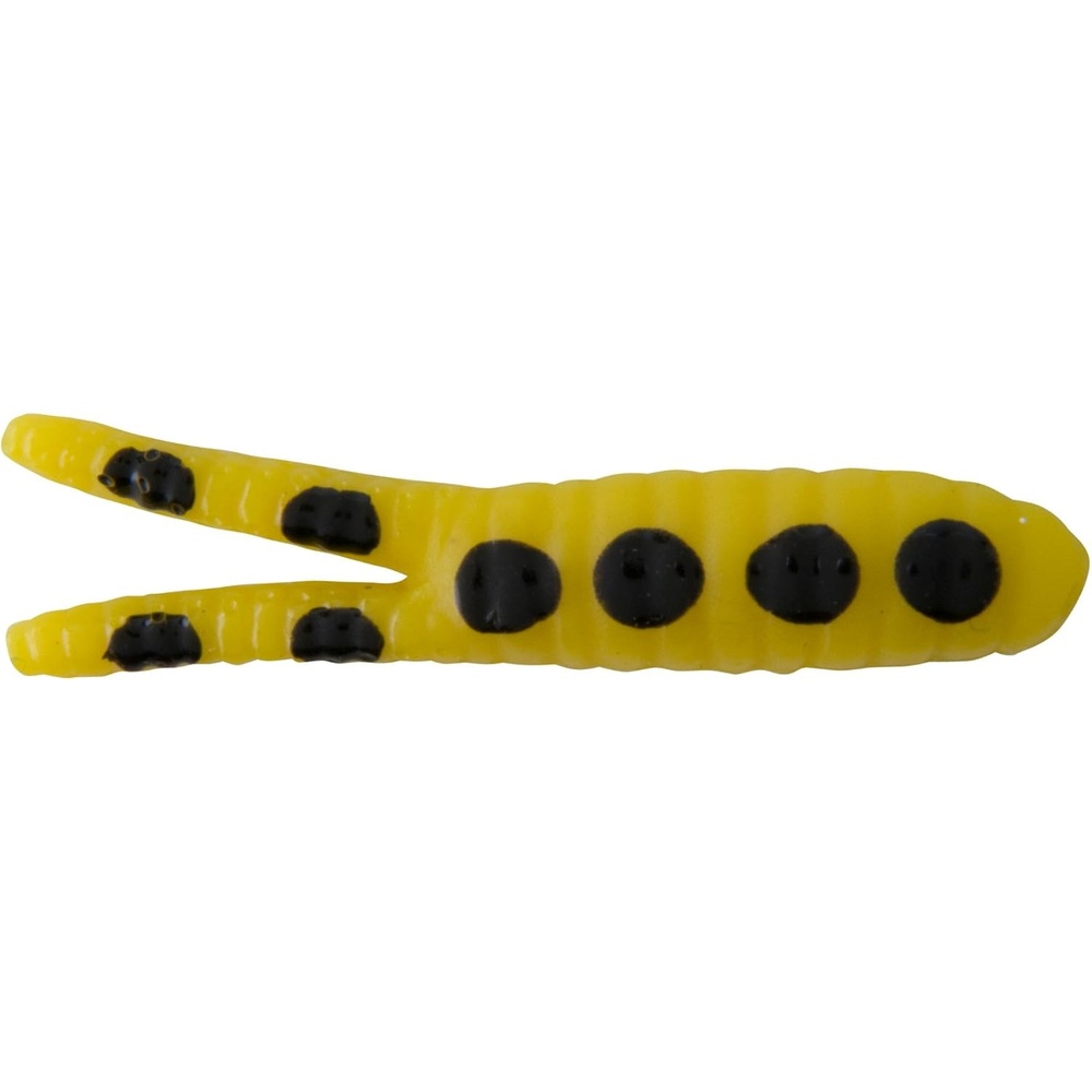 image:imageJohnson Beetle Spin Nickel Blade Yellow with Black Spots 118Inch