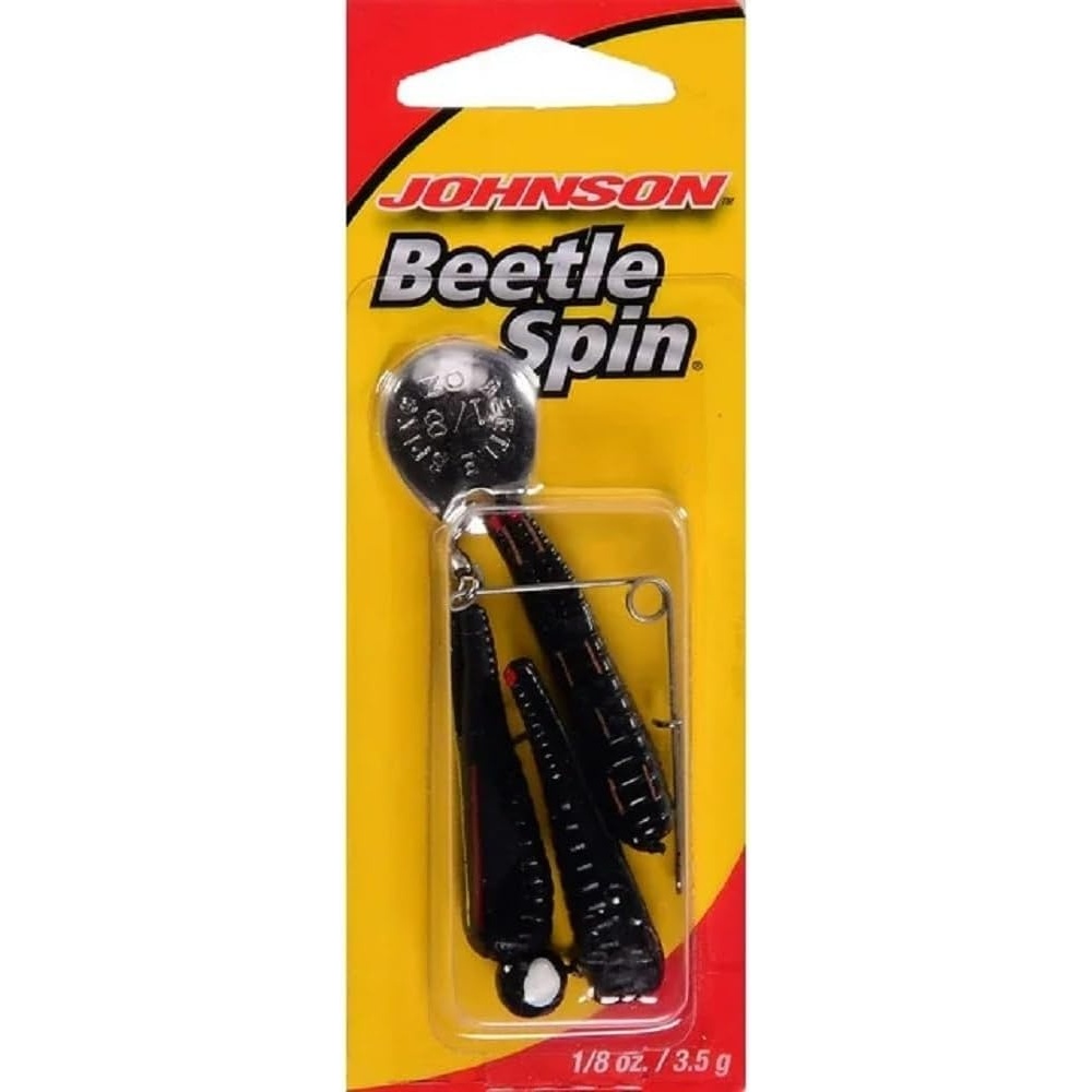 image:imageBerkley Beetle Spin Nickel Blade Red Belly with Black Yellow Stripe 112Inch