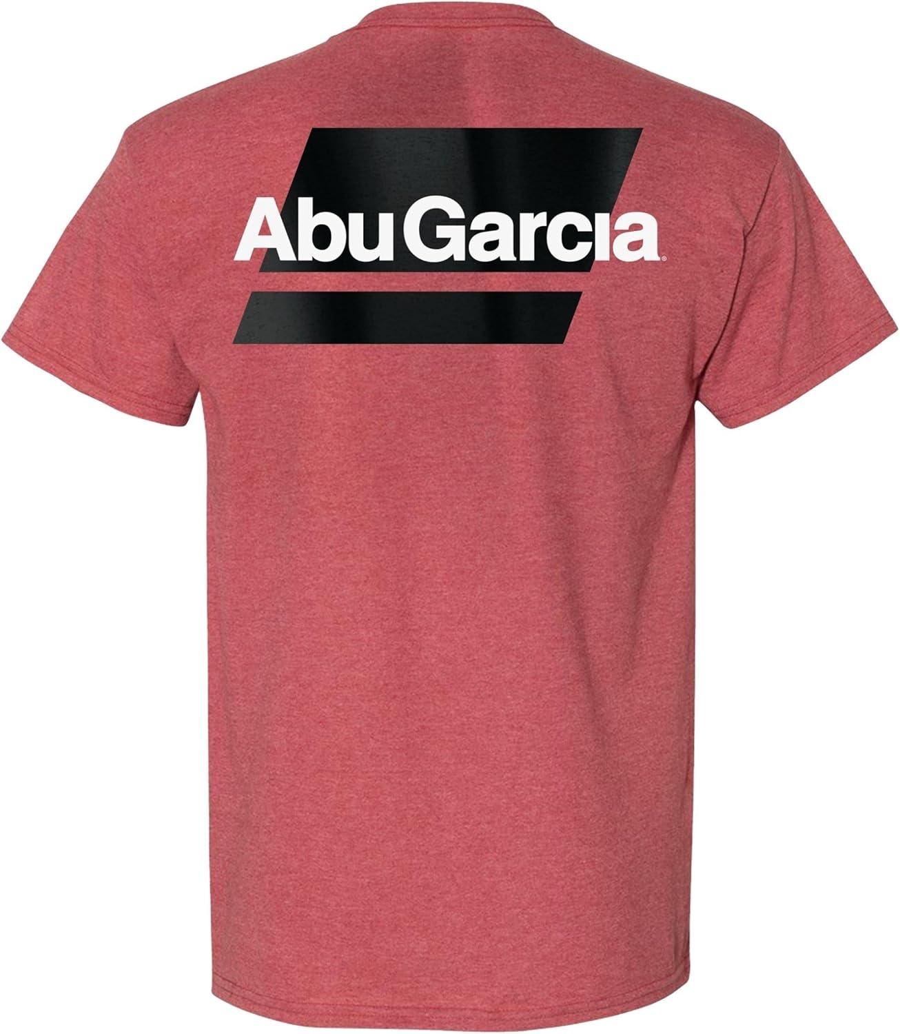 image:imageAbu Garcia Mens Overlay Short Sleeve TShirtHeather Red