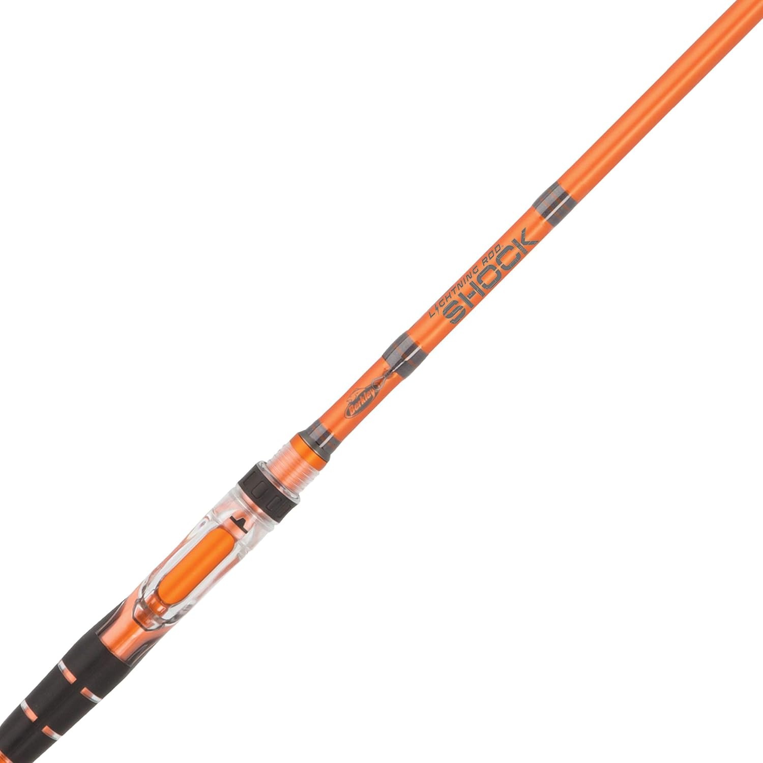 image:imageBerkley Shock Casting Rod 1 Piece Composite Medium Heavy Power Fishing Rod for Freshwater or Saltwater Fishing Shock Absorbing Tip6 6 Medium 1pcs